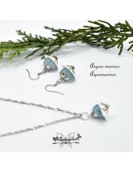 Necklace Aquamarine Irina